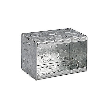 Abb Electrical Box, 71 cu. in., Masonry, Steel 3-MB